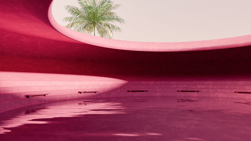 Série Atrium - Exploration archiviz - Blender / Photoshop 1