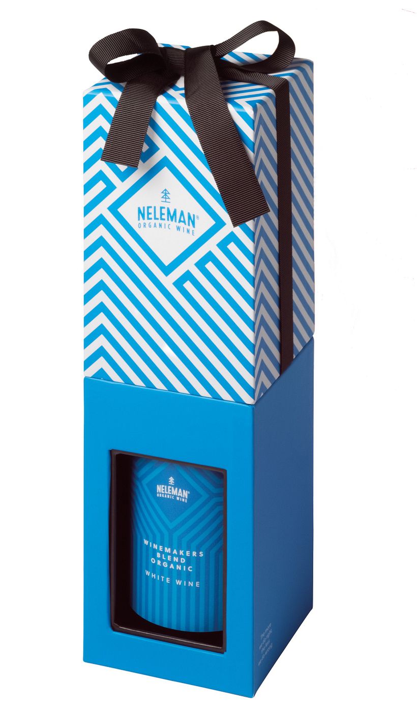 Packaging final para Bodegas Neleman | Fotografía de Salinas Packaging Group