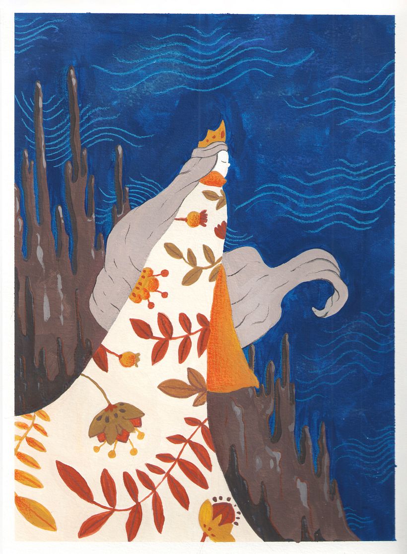 Mi proyecto del curso: Pintura con gouache: crea ilustraciones poéticas 3