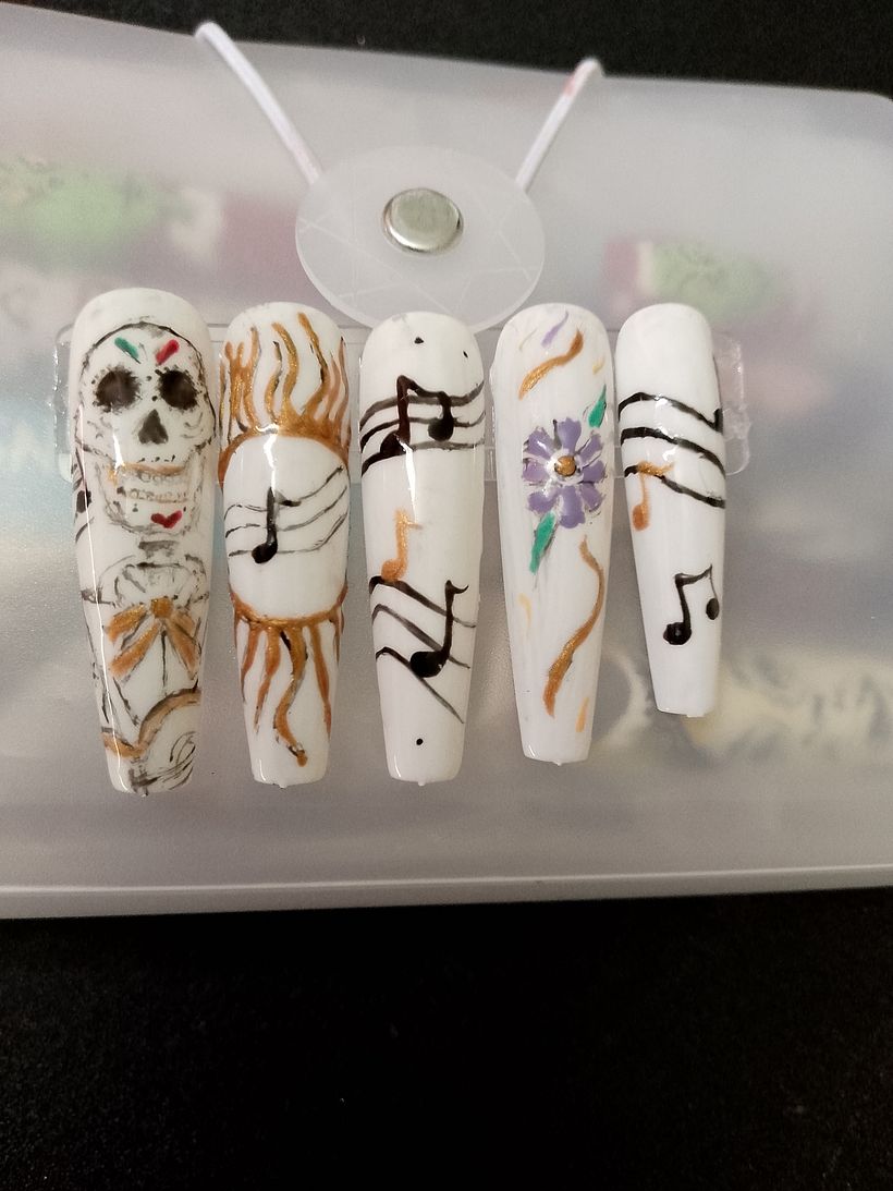 My project for course: Introduction to Nail Art 7