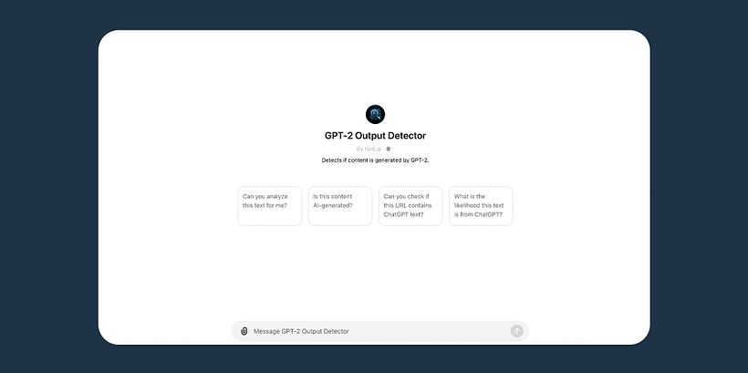 GPT-2 Output Detector