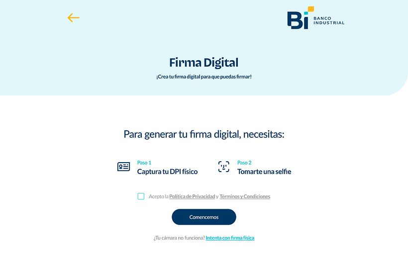 Onboarding instrucciones