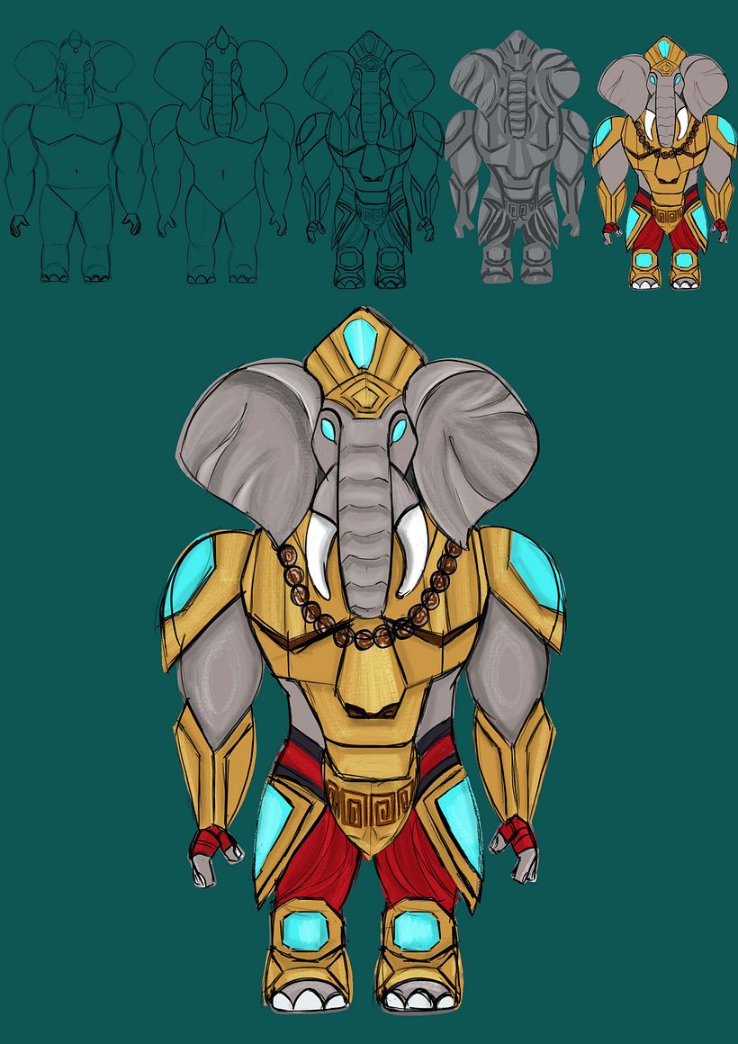 My project for course: Character Design Process: Concept Art and Visual Development 3