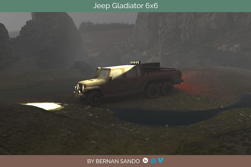 Mi proyecto del curso: Introducción al modelado de vehículos en 3D 6