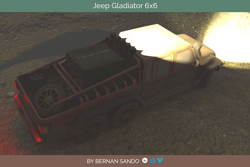 Mi proyecto del curso: Introducción al modelado de vehículos en 3D 7
