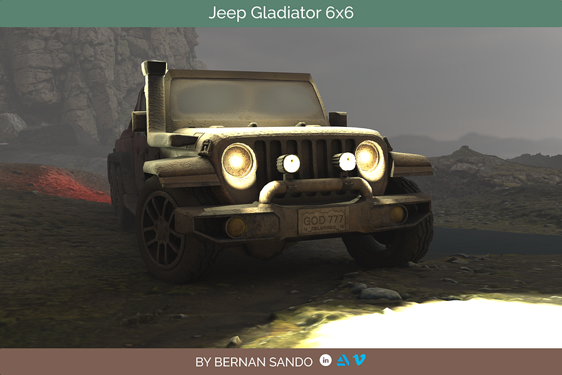Mi proyecto del curso: Introducción al modelado de vehículos en 3D 3