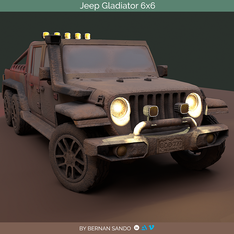 Mi proyecto del curso: Introducción al modelado de vehículos en 3D 12
