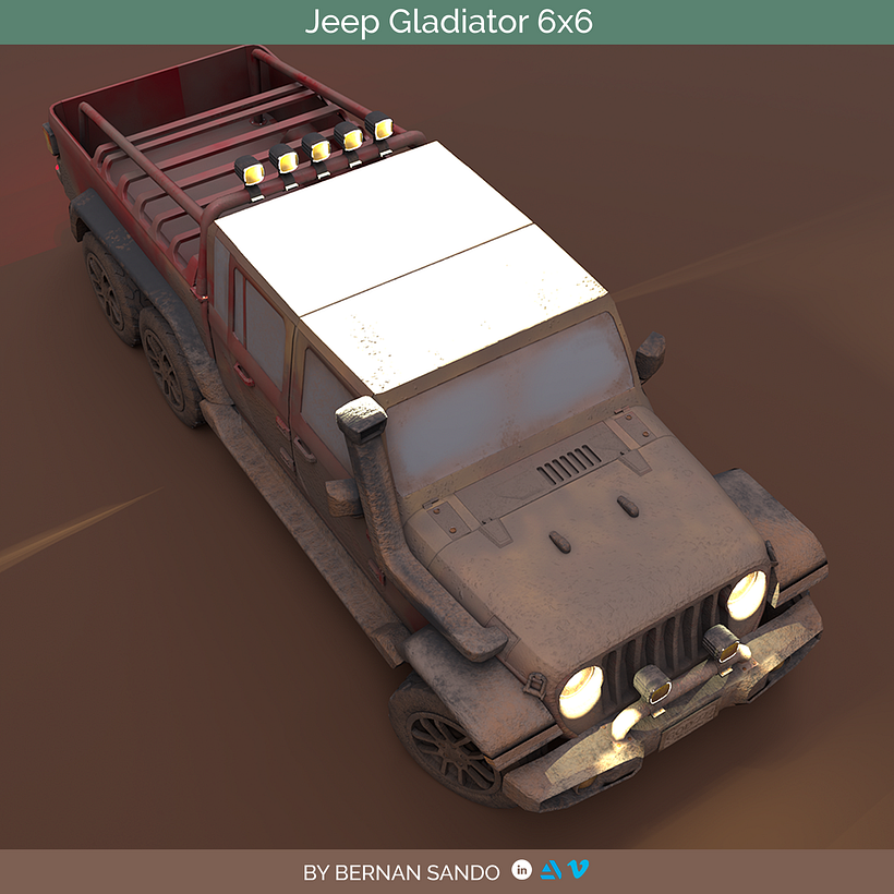 Mi proyecto del curso: Introducción al modelado de vehículos en 3D 15