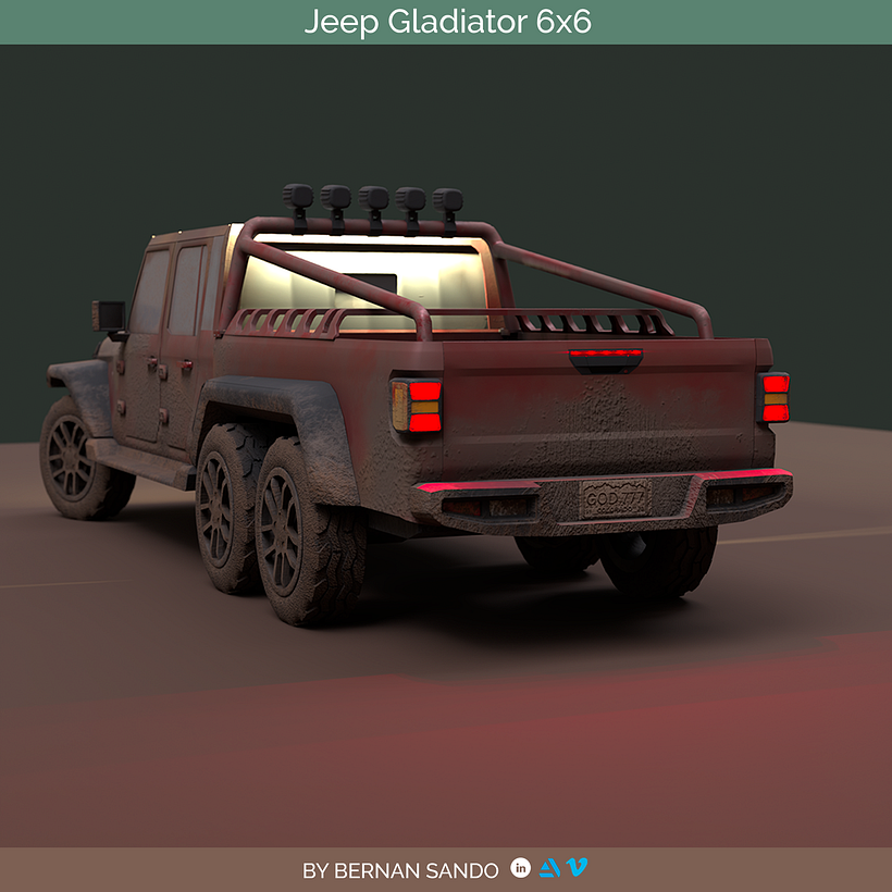 Mi proyecto del curso: Introducción al modelado de vehículos en 3D 17