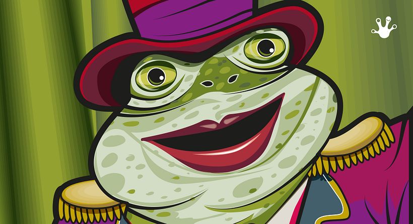 Diseño e Ilustración cartel I Festival de Artes Escénicas de las Ranas Campillo de Ranas Guadalajara 5