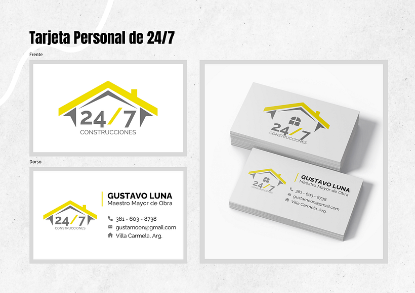 Tarjetas Personales 8