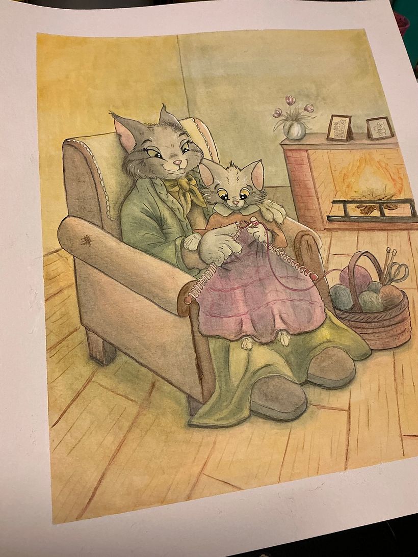 Final painting.