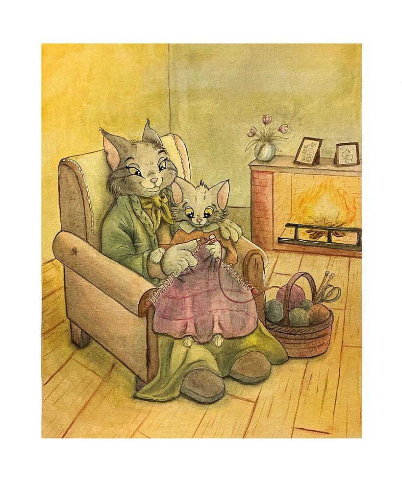 Final “scanned” painting.