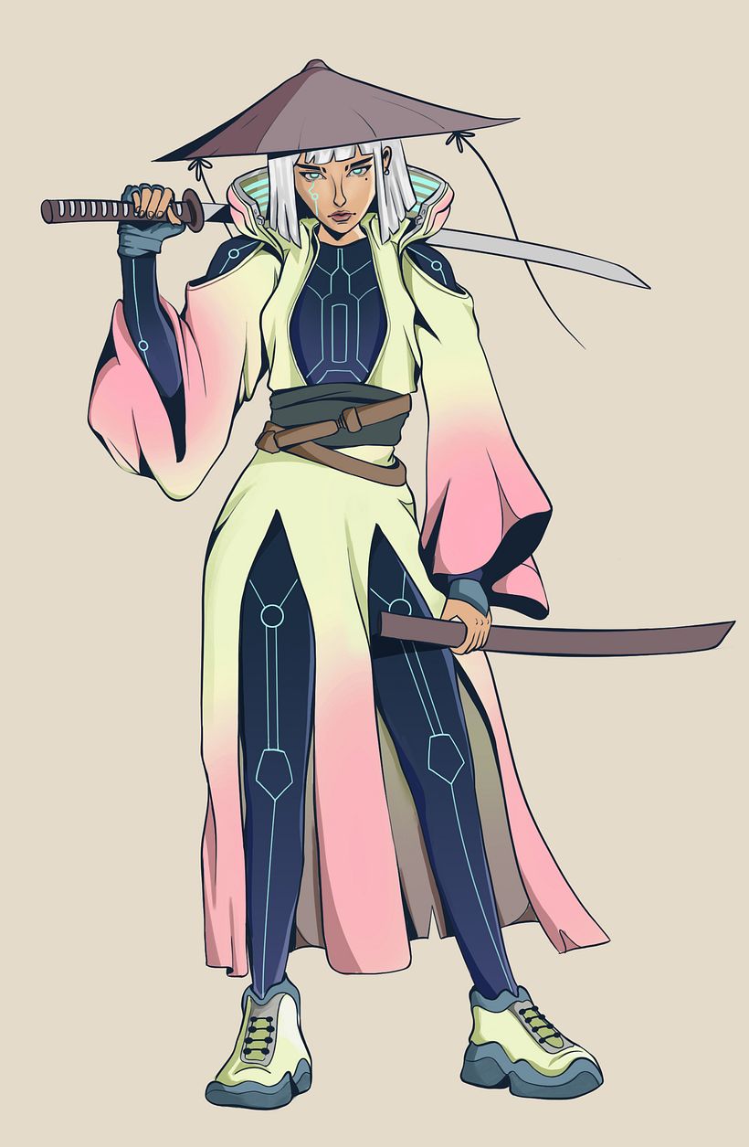 My project for course: Dynamic Character Illustration 2