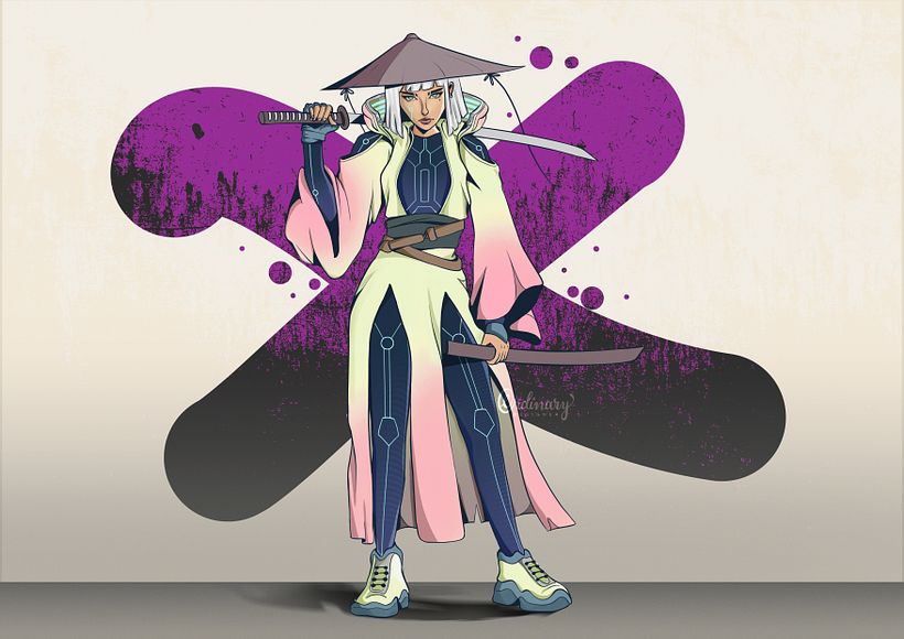 My project for course: Dynamic Character Illustration 3