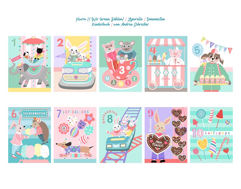 Mein Abschlussprojekt für den Kurs: Vintage-Illustration für bezaubernde Kinderbücher 2