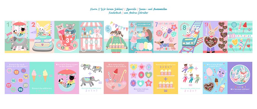 Mein Abschlussprojekt für den Kurs: Vintage-Illustration für bezaubernde Kinderbücher 4