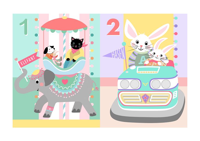 Mein Abschlussprojekt für den Kurs: Vintage-Illustration für bezaubernde Kinderbücher 6