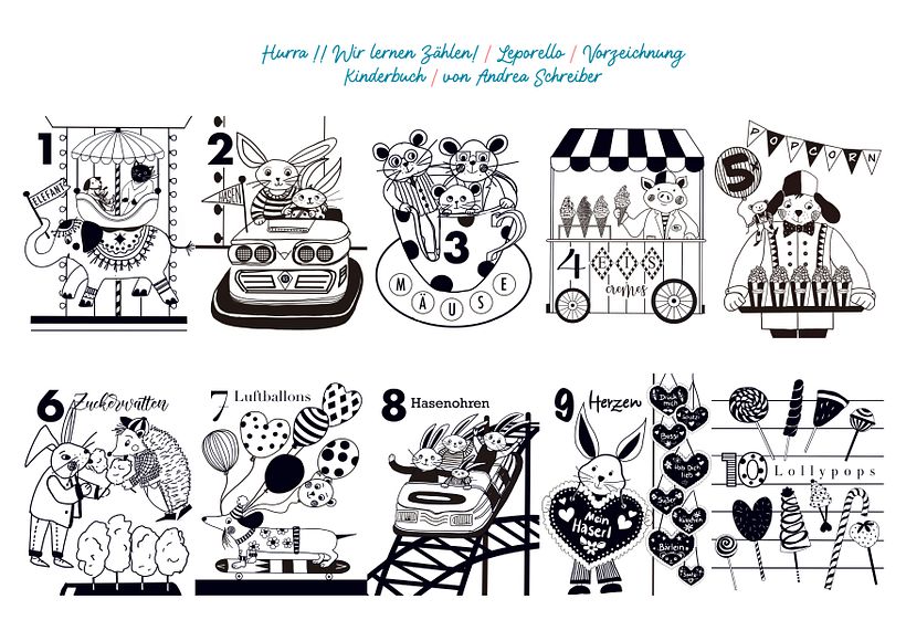 Mein Abschlussprojekt für den Kurs: Vintage-Illustration für bezaubernde Kinderbücher 17