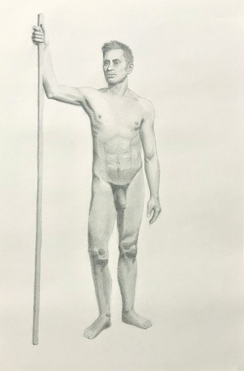 Dibujo realista de la figura humana 2