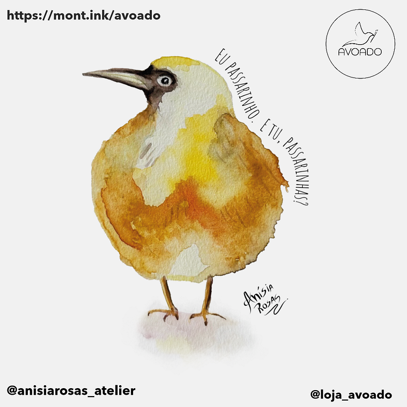 Estampas de Aquarelas naturalistas 10