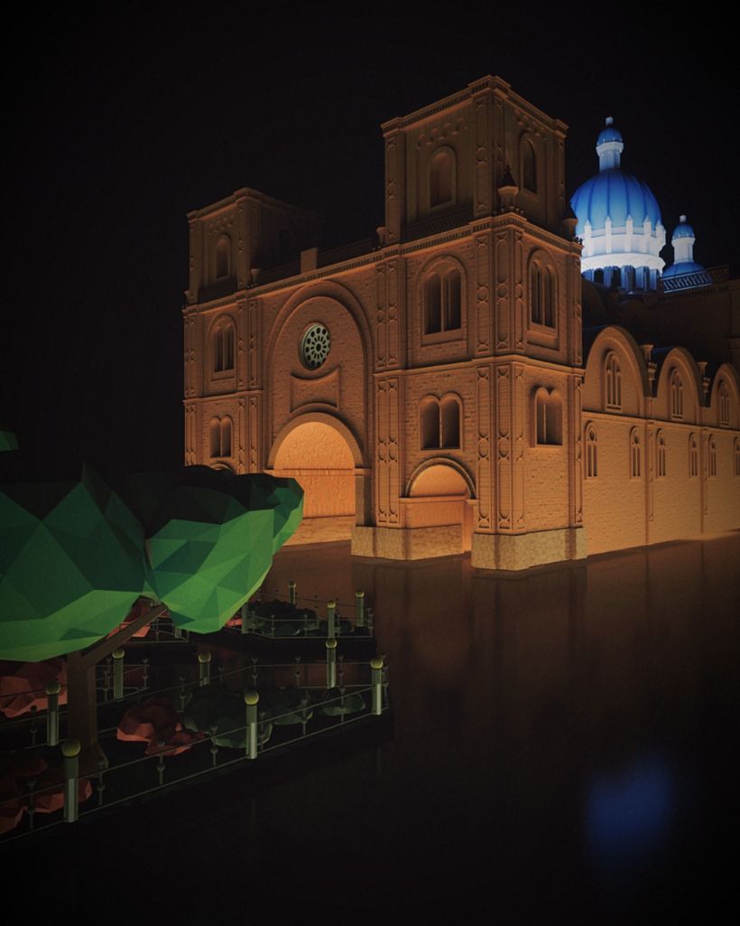 Mi proyecto del curso: Creación de mundos 3D en miniatura con Procreate y Cinema 4D 5