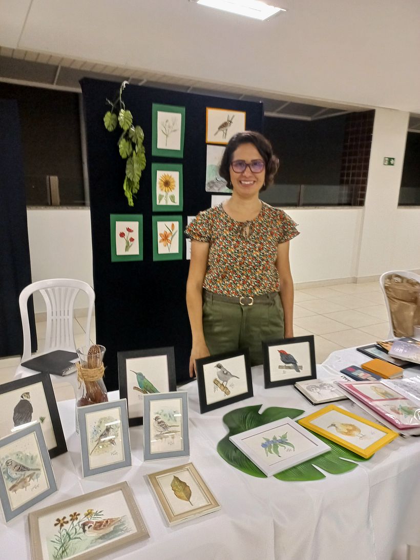 Exposição de aquarelas naturalistas 7