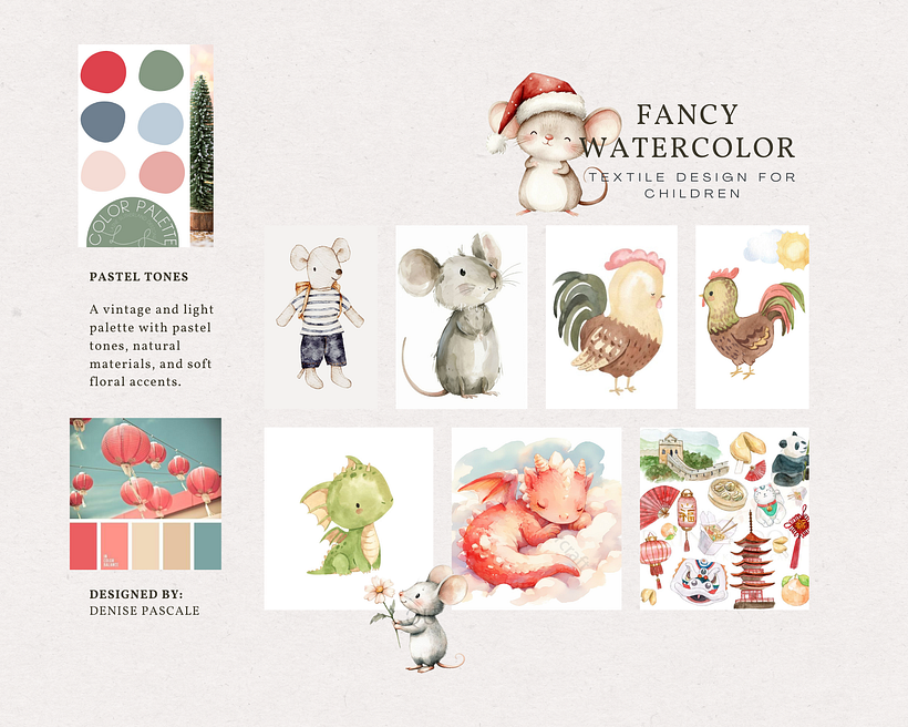 My project for course: Textile Design for Children's Fashion 8