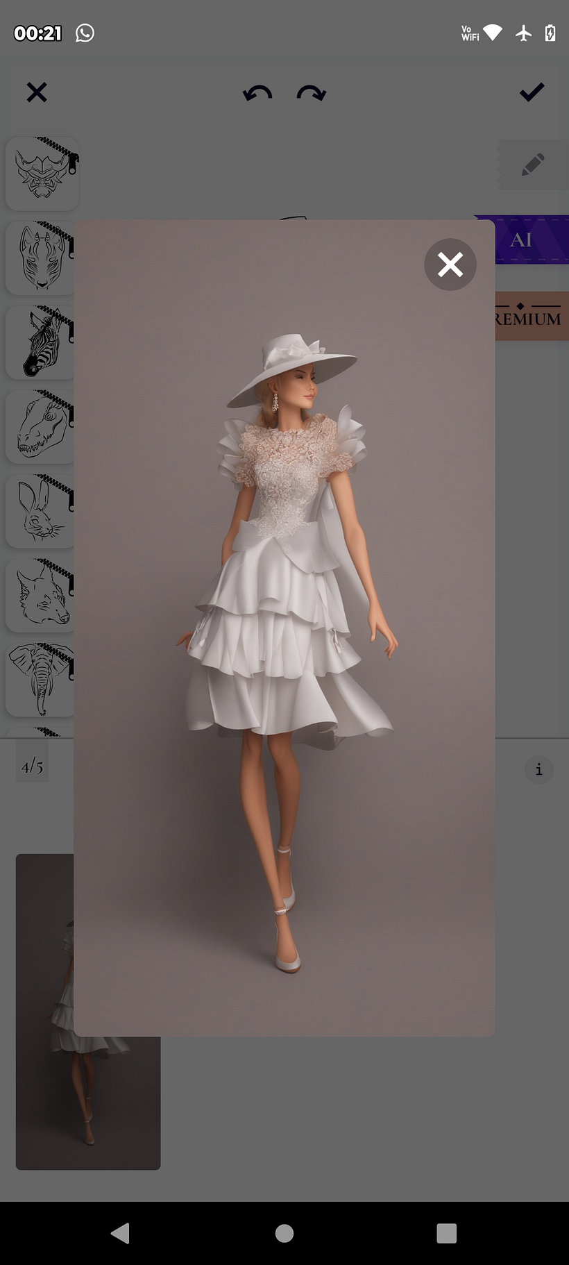 Mi proyecto del curso: Introducción al diseño de moda 1