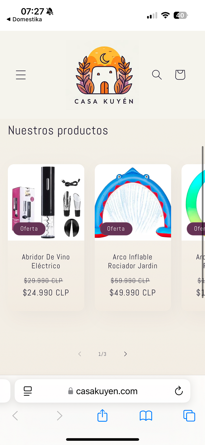 Mi proyecto del curso: Creación de una tienda online con Shopify 2