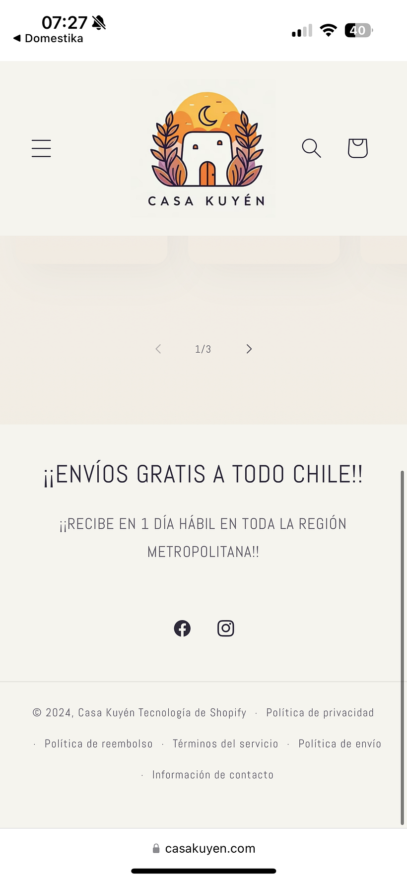 Mi proyecto del curso: Creación de una tienda online con Shopify 3