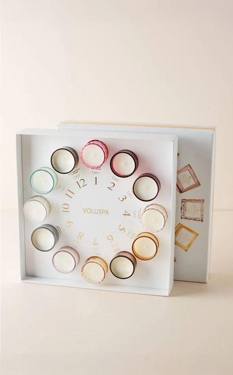 Calendario con velas