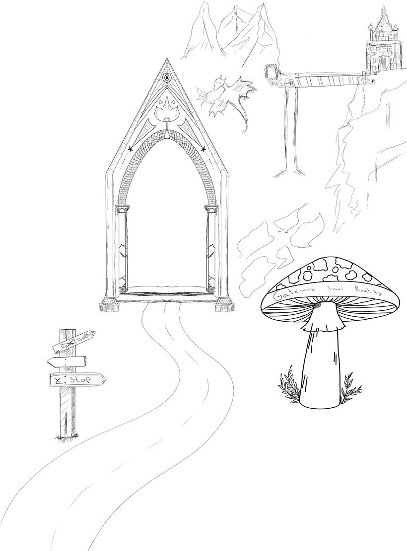 My project for course: Artistic Illustration: Draw from Your Imagination 8