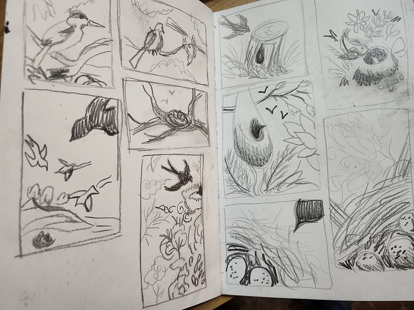 My project for course: Inside a Creative Notebook: Explore Your Illustration Process 1