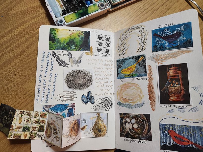 My project for course: Inside a Creative Notebook: Explore Your Illustration Process 8
