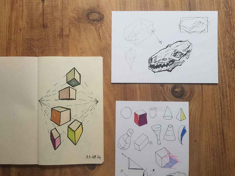 My project for course: Daily Sketching for Creative Inspiration 1