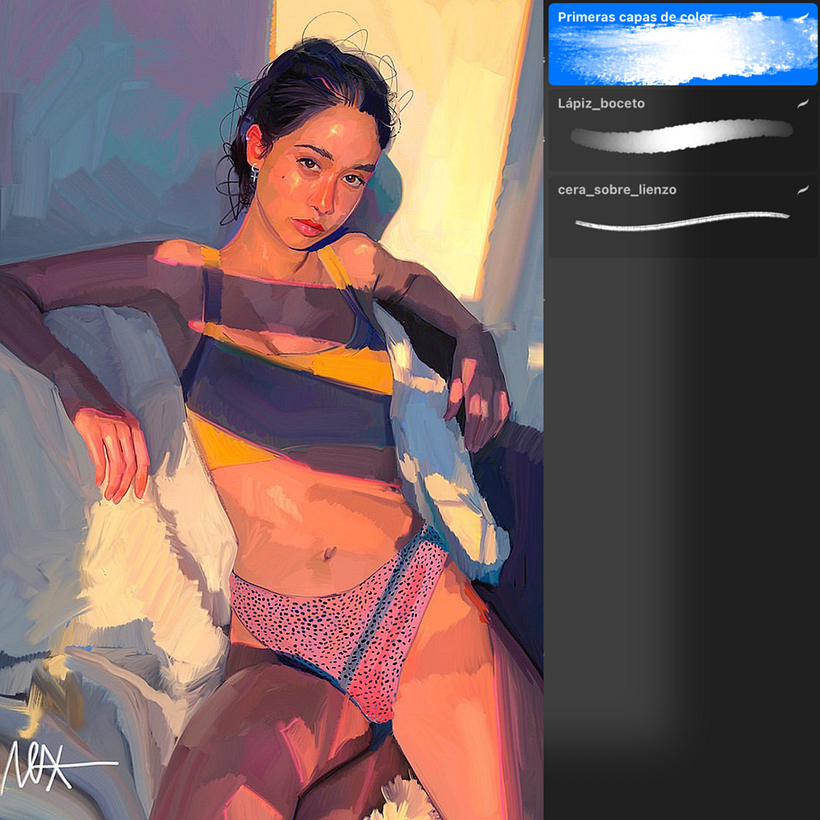 19. Free Perfect Photoshop and Procreate Brushes by Alex de Marcos - DESCARGA AQUÍ DOWNLOAD LINK