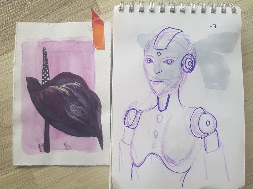 My project for course: Daily Sketching for Creative Inspiration 3