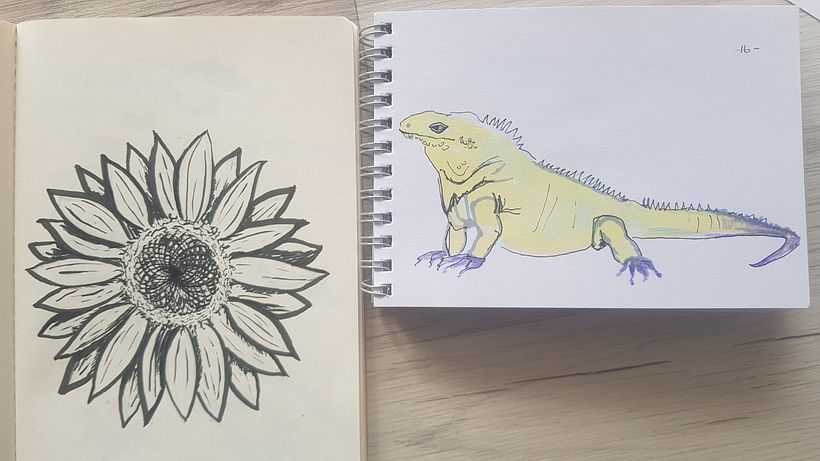 My project for course: Daily Sketching for Creative Inspiration 9