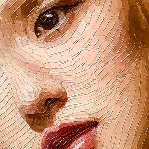 ROSÉ [BLACKPINK] @roses_are_rosie by Rod Lovell - Portrait Painting | Illustrated Portraits with Procreate - Oil Painting Style 3