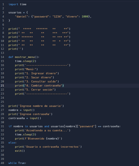 ATM con python 1