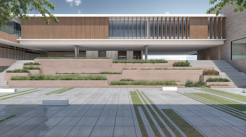 Mi proyecto del curso: Postproducción de render arquitectónico con SketchUp y Photoshop 2