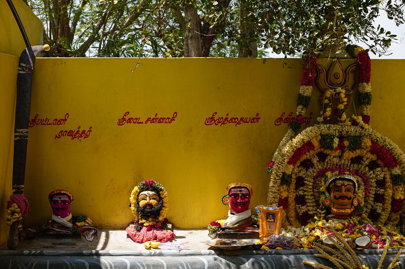 Tamil gods of the land. 