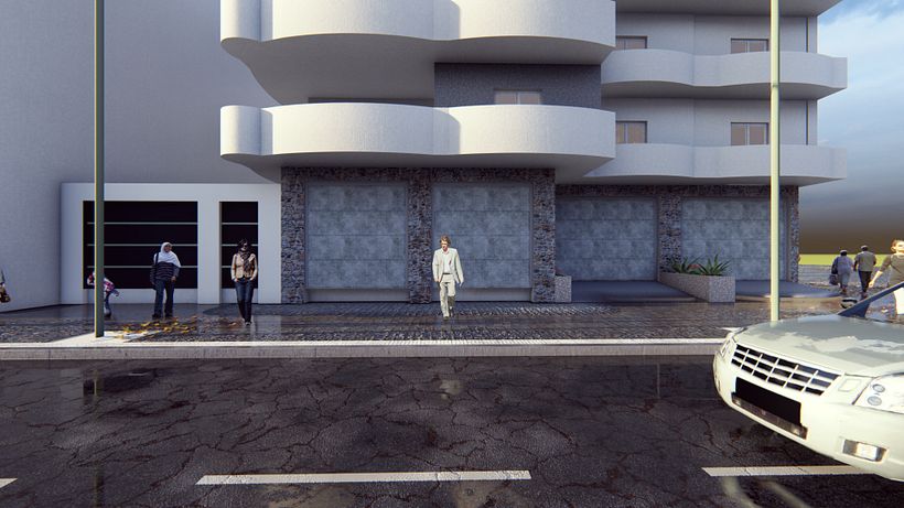 My project for course: Realistic Rendering of Spaces with 3ds Max 5