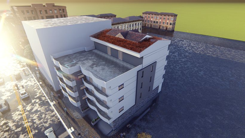 My project for course: Realistic Rendering of Spaces with 3ds Max 8