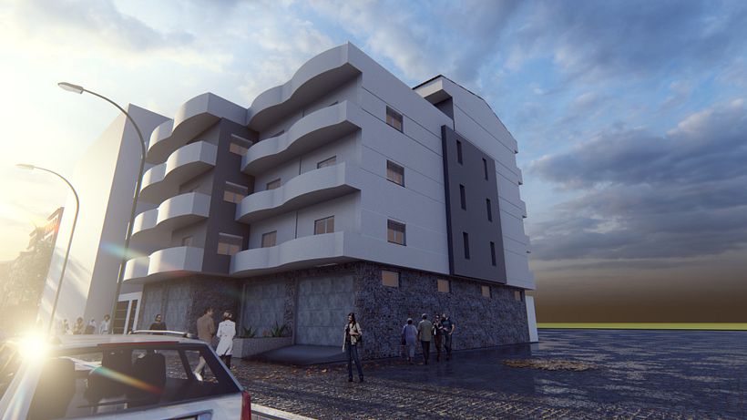 My project for course: Realistic Rendering of Spaces with 3ds Max 12