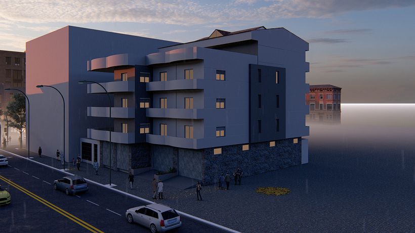 My project for course: Realistic Rendering of Spaces with 3ds Max 13