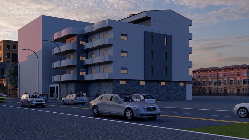 My project for course: Realistic Rendering of Spaces with 3ds Max 14