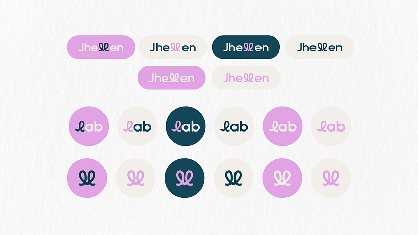 Identidad Visual Jhellen Lab 7