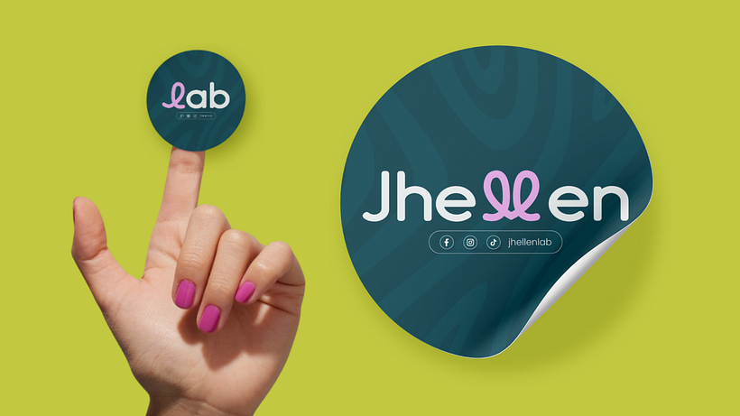 Identidad Visual Jhellen Lab 8